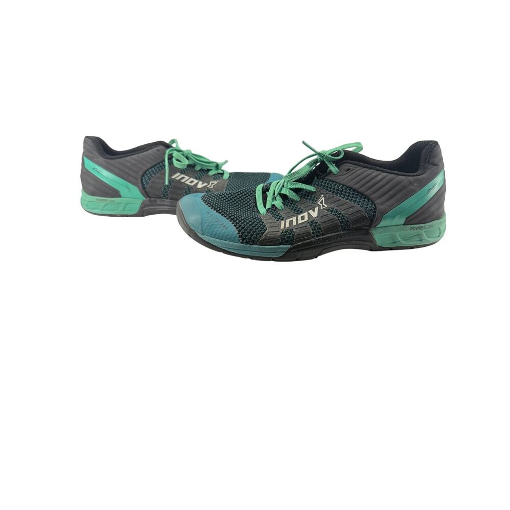 Inov-8 F-Lite 260 Training Shoes Womens 11 Black Teal Knit Crossfit Sneakers